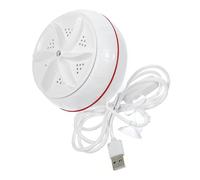 Uonlytech 30w Lavatrice Mini Portatile Per Viaggi Lavatrice Mano Ricarica Usb Per Camere Da Letto Per Lavandini e Piccoli Indumenti Sottili