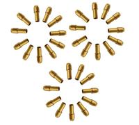 Uonlytech 33pezzi Mandrini Ottone Per Utensili Rotanti Da Compatibili Con Pin Vises e Utensili Elettrici