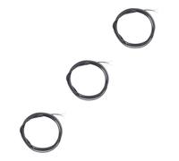 Uonlytech 3pezzi Cavo Pickup Metri Conduttori Isolato Per Chitarra e Basso Riduzione Del Rumore e Flessibilità Eccellente Per Connessioni Elettriche e Circuiti Musicali