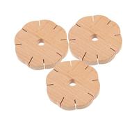 Uonlytech 3pezzi Disco in Legno per Lavorare Maglia Braccialetti per Intrecciare Strumento per Tessitura Fai da Te per Artigianato Creativo