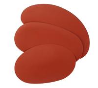 Uonlytech 3pezzi Silicone Rosso per Ceramica Fai da Te Strumenti Ausiliari per Artisti della Argilla Modellabile per Laboratorio Ceramica e Scultura Manuale