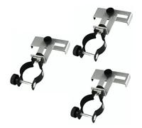 Uonlytech 3pezzi Supporto Per Fotografia Con Smartphone Per Microscopi Telescopi e Monocoli Montaggio Metallo Per Adattatore Telefonico Argento