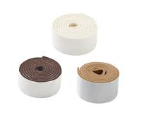 Uonlytech 3rotoli in Autoadesivo Tagliabile Per Mobili e Sedie Materiale Ecologico Forte Adesivo Robusto e Durevole Antirumore Antiurto Antiscivolo Antiusura Antigraffio