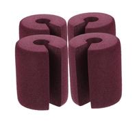 Uonlytech 4 Pezzi Fermaporta Proofing in Nbr Protezione Anti-pizzicamento per Mani Fermaporta Sicurezza per Porte e Finestre Stop Porte Scuola e Asilo