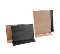 Uonlytech 4 Pezzi per Lato Display Freestanding per Ristoranti e Negozi Facile Aggiornamento e Contenuti