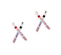 Uonlytech 4 pezzi per Scrittura su Lapidi Rosso e Penne per Impermeabili e Resistenti All Olio Riparazione Incisioni con Punta Fine Ergonomica per Scrittura Rapida e Precisa