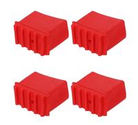 Uonlytech 4 Pezzi Tappetino per Piedini per Scale | Copripiedini Antiscivolo per Scale Estensibili | Accessori di Ricambio per Cuscinetti per Gambe con Cappuccio in Gomma per Uso Interno Ed Esterno