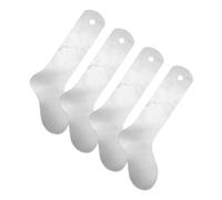Uonlytech 4 Pezzi Tavola Modellante per Calze Telaio per Tessitura blocca Calze Alluminio Silver