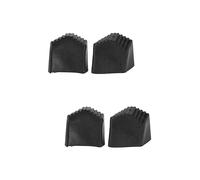 Uonlytech 4 Pz Piedi Della Scala Per Scale Graffi Sulle Imbottiture Della Sedia Protezione Per Le Gambe Della Scala Feltro Nero Copriletto Gomma Da Cancellare Gambe Della Sedia