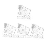 Uonlytech 4 Set Di Separatori Per Congelatore E Frigorifero Facili Da Installare Organizzano Il Frigorifero E Mantengono Il Cibo Fresco 30 Pezzi * 4