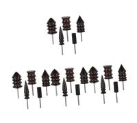 Uonlytech 4 Set Trapano per Utensili Rotanti Bastoncino per Lucidatura E Molatura Strumento di Lucidatura E Brunitura Brualisti A Mano per La Preparazione di Gioielli Sandalo 5 Pezzi * 4