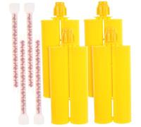 Uonlytech 4 set Tubi Sigillanti Ricaricabili da Tubo Mastice Resistente in Plastica Adatto per Giunture Bagno e Lavori Te Sostituzione Durevole e Capacità Ampia per Miscele Colore Casuale