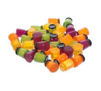 Uonlytech 40pezzi Accessori Per Collane in Barattolo Fai Da Te Parti Di Braccialetti Orecchini Resina Metallo Sicuro Durevole