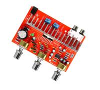 Uonlytech 40w Scheda Amplificatore Stereo Doppio Canale Modulo Amplificatore Potenza Hi-fi Dissipatore Calore Integrato Compatibile Veicoli e Motociclette Alimentazione Dc