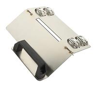 Uonlytech 45Grado Dispositivo Smusso per Piastrelle Inossidabile con Piattaforma Telescopica Utensile Portatile per Taglio e Smussatura Piastrelle Facile