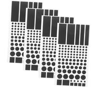 Uonlytech 4pezzi Adesivi Oscuranti Led Regolabili Per Router e Dispositivi Elettronici Pellicole Dimmer Dimmerabili Copertura Nera Multisize Per Controllo Luce Elettronica