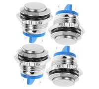 Uonlytech 4pezzi Kit Di Sostituzione Pulsanti Per Campanello Wired Facili Da Installare Compatibili Con Vari Modelli Resistente e Versatile Per Casa e Ufficio