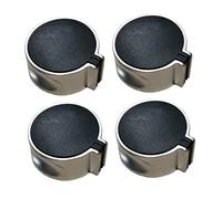 Uonlytech 4pezzi Pulsante di Controllo Gas in Metallo per Stufa Manopola di Accensione e Spegnimento per Stufa Gas Accessorio per Cucina Domestica Stile