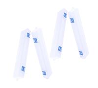 Uonlytech 4pezzi Scatola Per Pennelli Acquerelli Scatola Organizer Trasparente Per Utensili Portatili Custodia Per Pennelli Da Pittura Di Immagazzinaggio Sicura