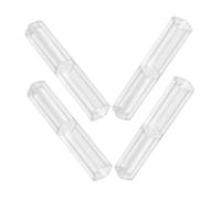 Uonlytech 4pezzi Scatola Portapenne Trasparente Piccola Astuccio Per Penne Vuoto Scatola Regalo Per Penne Contenitore Per Espositore Per Singole