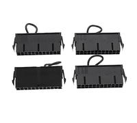 Uonlytech 4pezzi Testatore Di Alimentazione Splitter Per Alimentatore Avviatore Per Alimentatore Atx Avviatore Di Alimentazione Pin Design Semplice e Pratico