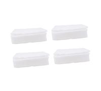 Uonlytech 4pezzi Vassoi Portauova Pratici Antiurto Contenitori Per Uova Realizzati in Buona Qualità Durevole Per Prolungato