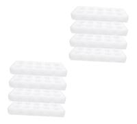 Uonlytech 4sets Contenitore Per Uova Schiuma Antishock Per Conservazione Sicura Delle Uova Pratico e Leggero Adatto Per Frigorifero Protezione Ottimale