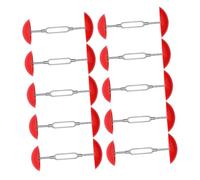 Uonlytech 5 paia Mini Tendiscarpe Regolabile per Allargare e Altezza Espansore Compatto per Scarpe Sportive e Tacchi Resistente e Portatile per Uomo Donna