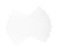 Uonlytech 5 Pezzi Decorazione di Tazza di Bicchieri targhetta sublimatica per Bicchiere Piatti da Nome Vuoti Plate Nome Sublimazione Vuoto Grezzi per Badge nominativi a Sublimazione Acrilico