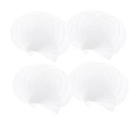 Uonlytech 50 pezzi Custodie CD Trasparenti in Plastica Rigida Scatole Singole per Archiviazione Dvd Protettive Antigraffio e Antipolvere Leggere e Portatili per Viaggi e Casa