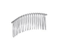 Uonlytech 5Pcs Classic Laterale Scorrevole Pettini 20 Denti Pettini di Metallo Velo Da Sposa Da Sposa Perni di Accessori Per per Le Donne Ragazze