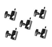 Uonlytech 5pezzi Adattatore Lampada Treppiede Per Fotografia Supporto Stabile Di Compatibile Con Flash e Lampade Per Scatti Indoor e Outdoor