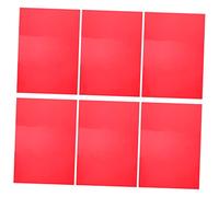 Uonlytech 6 Filtri Colorati Pvc Trasparenti per Illuminazione, Pellicola Diffusore di Luce Alta Trasmissione, Set Didattico per Fotografia, Video e Teatro, Fogli Filtranti Leggere