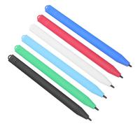 Uonlytech 6 Penne in Plastica per Tavoletta Lcd per Bambini, 6 Pezzi, Scrittura Scorrevole Bordo Liscio, per Giocare e Coltivare la Cognizione del Colore