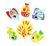 Uonlytech 6 Pezzi Giochi Piscina per Pesci Tropicali da Immersione Resistenti Giocattoli Estivi per Ragazze e Ragazzi per Vasche e Feste in Giardino