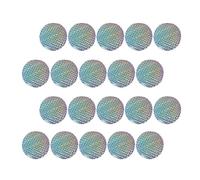 Uonlytech 60 Adesivi Paraocchi per Uccelli Riflettenti Argento, Repellente Decorativo per Giardino, Balcone e Finestra, Espulsore Animali Effetto, Set da 3 X 20 Pezzi