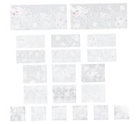 Uonlytech 60 Fogli Carta Decorativa per Scrapbook Carta per Creazioni e Fai da Te Perfetta per attività e Decorazioni