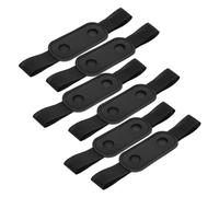 Uonlytech 6pezzi Astuccio per Penne in Pu con Elastico Adatto Quaderni Agende e Tablet per Riunioni Lezioni e Viaggi di Lavoro Contiene Facile Pulire