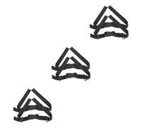 Uonlytech 6pezzi Cinghie Pettorali Per Regolabili Escursioni e Giardinaggio Cinghie Per Carichi Pesanti