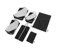 Uonlytech 6pezzi Cubi per Valigia Organizer di Imballaggio da Viaggio Compressione per Bagagli Cubi per Imballaggio