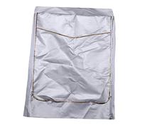 Uonlytech 7.5kg Telo Coprilavatrice Cerniera per Proteggere Lavatrice da Acqua o Vernice Adatto per Bagno o Cucina Copertura per Lavatrice o Asciugatrice