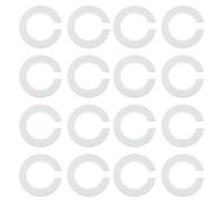 Uonlytech 72pezzi Convertitori Per Paralumi Facili Installare Compatibili Lampadari e Plafoniere Utilizzabili Ristoranti Hotel e Domestici Colore