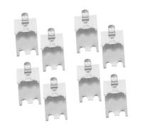 Uonlytech 8 pezzi Clip per Ripiani Congelatore Acciaio Inossidabile da Facile da Installare Design per Maggiore Stabilità Accessorio Pratico per Frigorifero