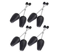 Uonlytech 8 pezzi Tendiscarpe Uomo Regolabile in Plastica Nera con Meccanismo Automatico Estensibile Sagomatore Stivali e Forme Scarpe per Mantenere la Forma e Prevenire Pieghe