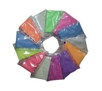 Uonlytech 8pezzi Fluorescente Per Unghie Senza Radiazioni Effetto Luminescente Per Decorazione Nail Art Colori Random