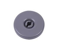 Uonlytech 8pezzi Kit Ruote Cesto Inferiore Lavastoviglie in Plastica Grigia Ricambi Per Sostituzione e Riparazione Accessori Resistente e Compatibile Con Vari Modelli