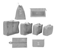 Uonlytech 8pezzi Organizer per Valigie Cubi da Imballaggio per Viaggiare Borse Organizer in Tessuto per Abiti Cosmetici e Oggetti da Viaggio