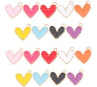 Uonlytech 90 Pezzi Ciondolo D'amore Ciondoli Di Fascino Ciondoli Per Bracciali Ciondoli Per La Creazione Di Gioielli Ciondolo Della Collana Adorabili Ciondoli Lega Di Zinco