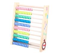 Uonlytech Abaco in Legno Multifunzione per Lavagnetta Educativa con File Colorate per Apprendimento Matematica Sviluppo creatività e Abilità Manuali Gioco Didattico per Ragazzi e Ragazze
