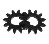 Uonlytech Accessori in Ferro per Macchina per Pasta Manuale Ingranaggi e Maniglie di Ricambio per Macchina Pasta a Manovella, 2 Pezzi